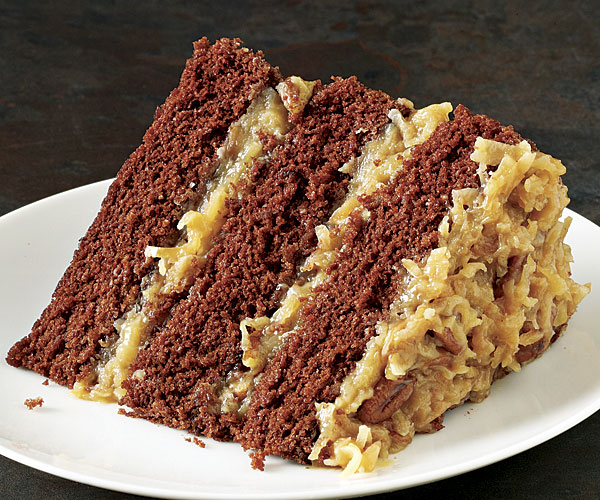 triple layer german chocolate