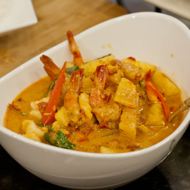 CURRIED SHRIMP