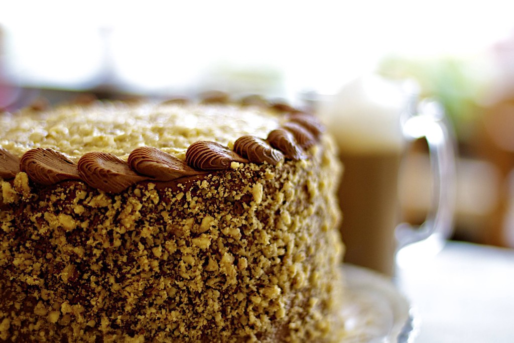 Triple Layer German Chocolate Cake