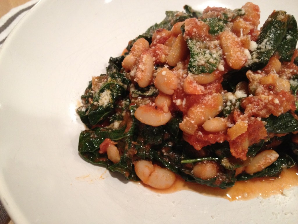 Bean and Kale Ragu