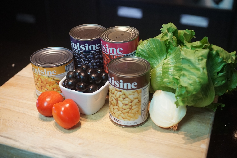 How about some protein power with a tasty twist? Here’s a hearty Three Bean Salad featuring CUISINE Black Beans, Red Beans and Butter Beans that fits right into your collection of quick and easy recipes.